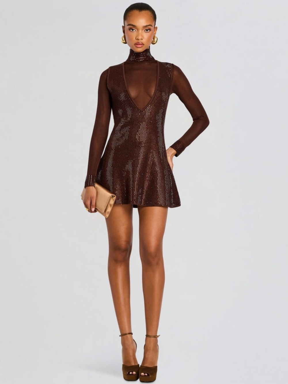 Retrofête bastet embellished dress size small